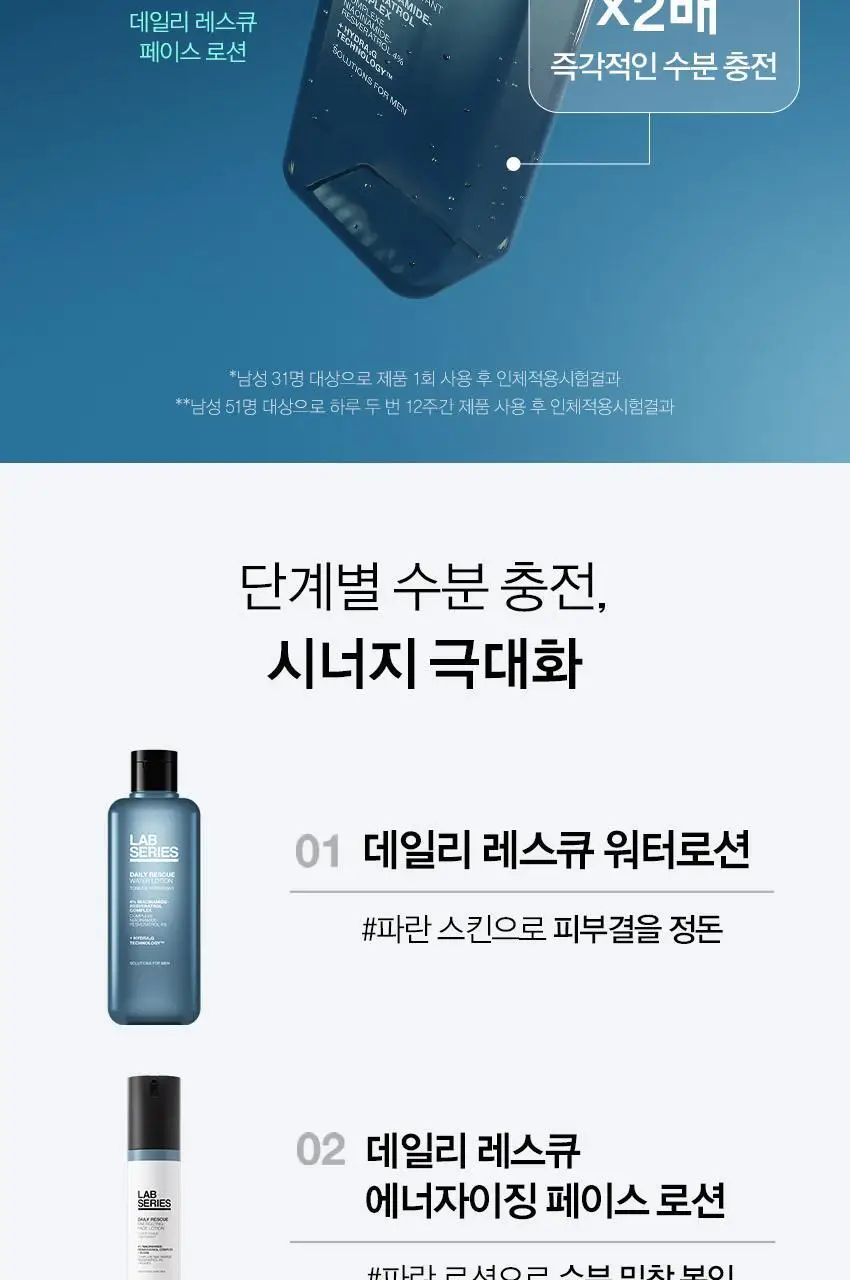 [차준환 PICK]랩시리즈 데일리 레스큐 워터로션 200ml 단품/기획 (+60ml 추가증정) 상세페이지 9